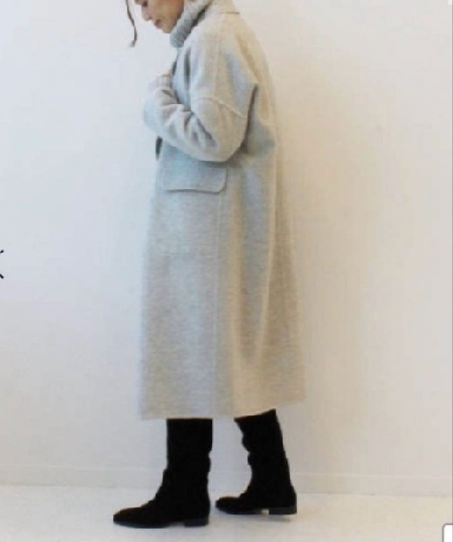 ドゥーズィエムクラスVictorianリバーコート グレー