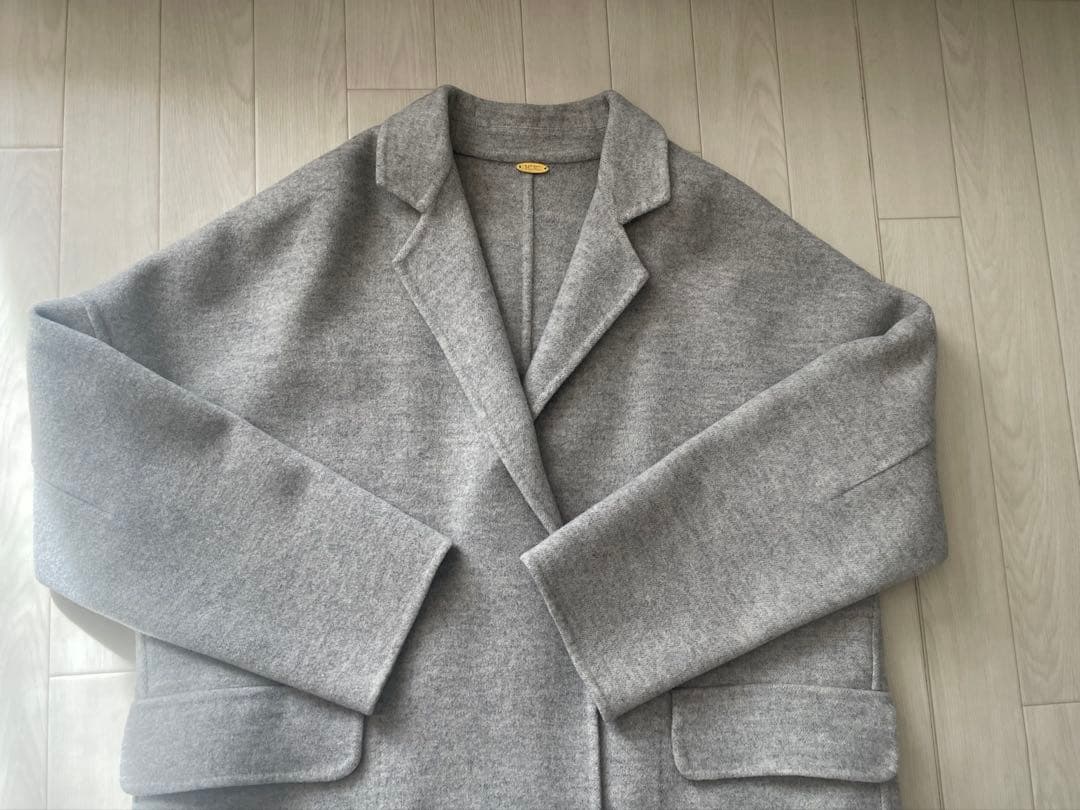 ドゥーズィエムクラスVictorianリバーコート グレー