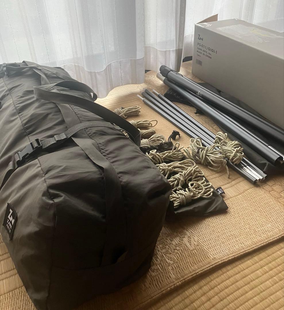 ゼインアーツ　gigi1 （ギギ1）　テント　改良後モデル　箱付き