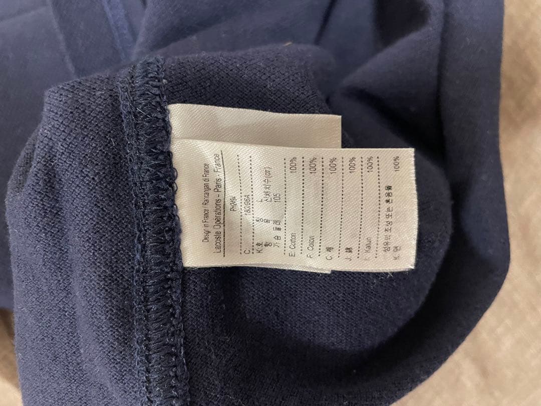 A.P.C. LACOSTE コラボポロシャツNAVY