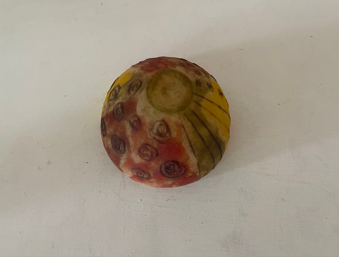 大室桃生さん、作品　パートドヴェールの小さなボウル