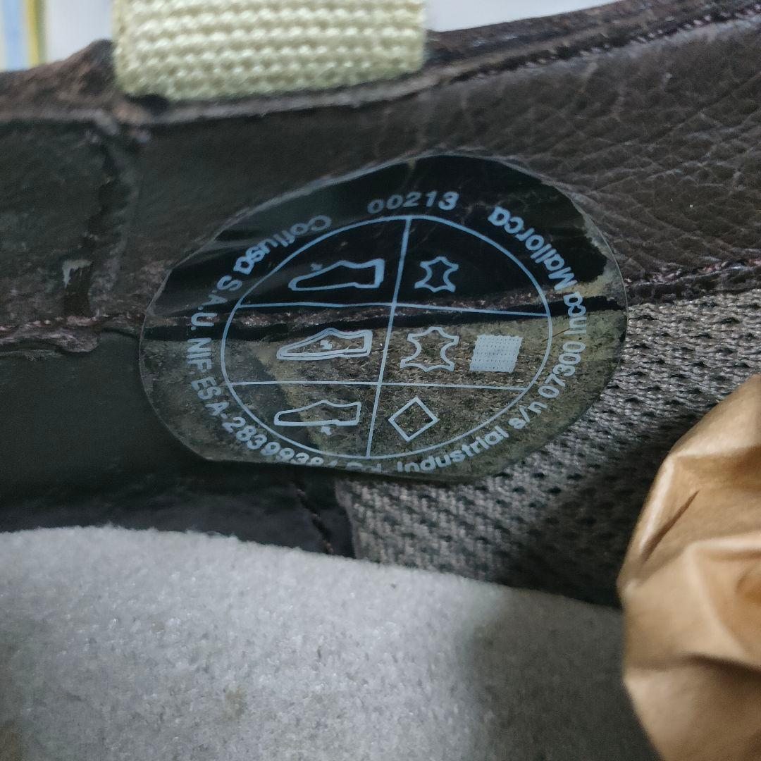 美品 CAMPER カンペール ペウカミ 本革 レザースニーカー スリッポン 茶