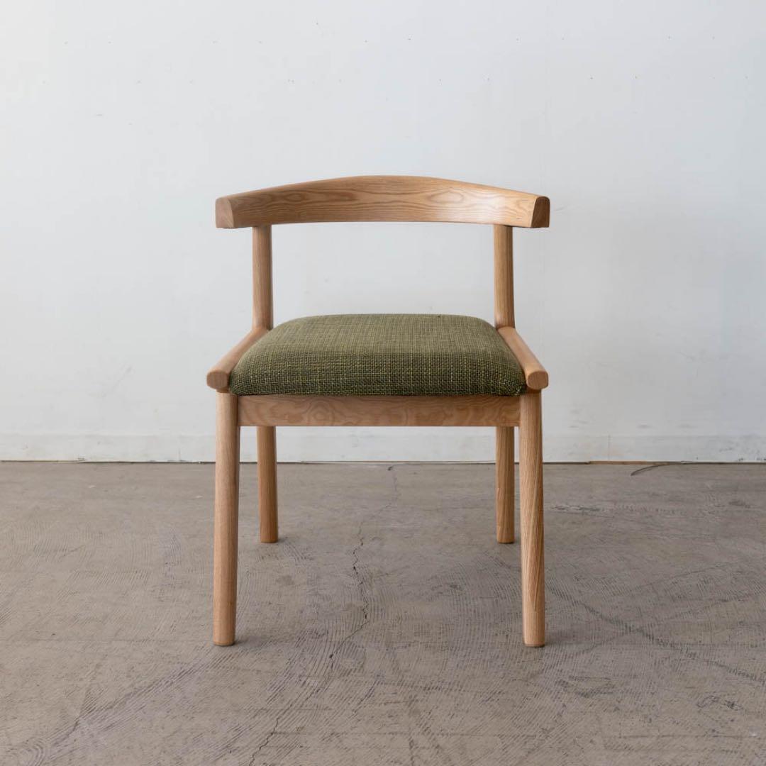 ミント　ダイニングチェア　アッシュ材　ルンバ対応