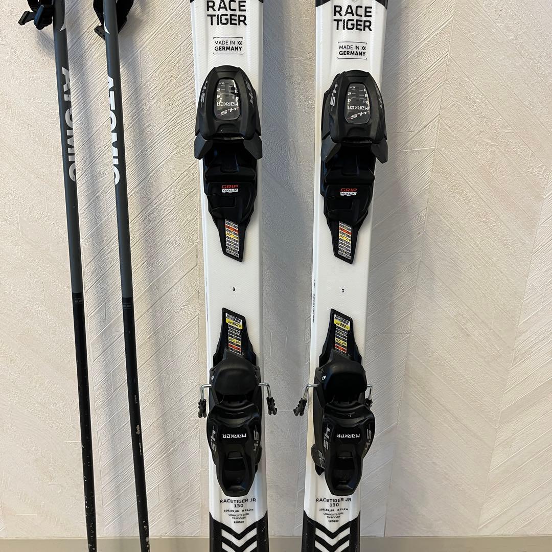 Völkl Race Tiger ジュニアスキー 板 130 ＋ストック＆ケース