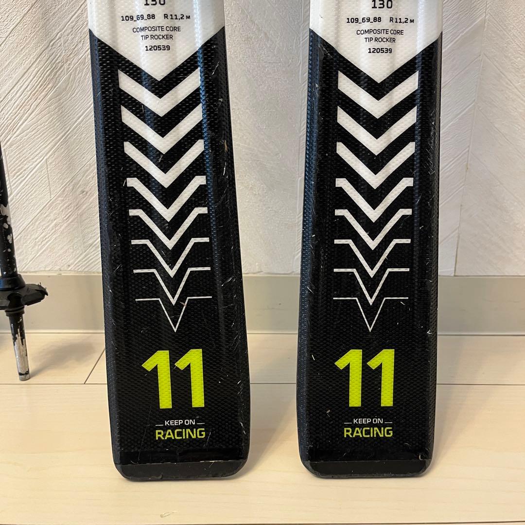 Völkl Race Tiger ジュニアスキー 板 130 ＋ストック＆ケース