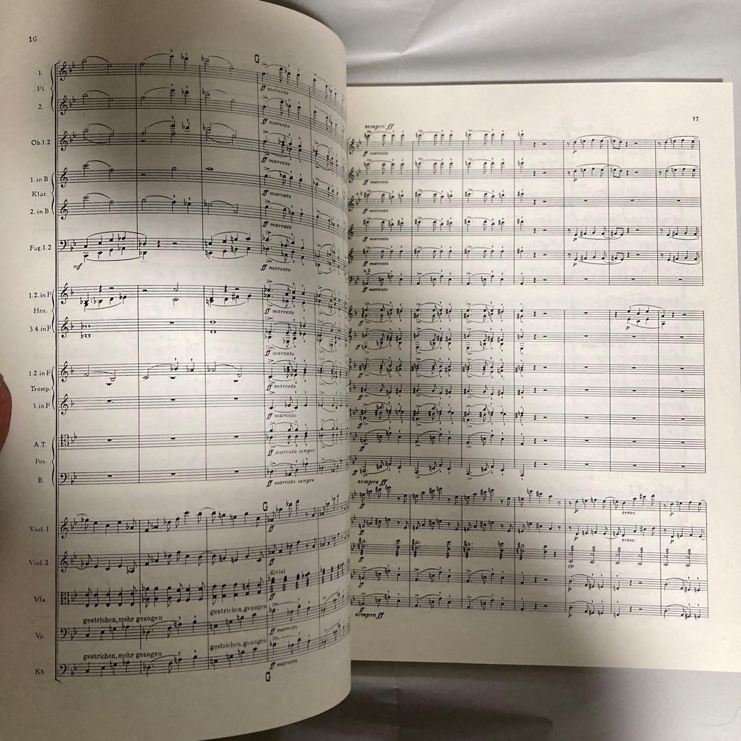 KALMUS カルマス　ブルックナー交響曲第5番フルスコア　ロバート・ハース