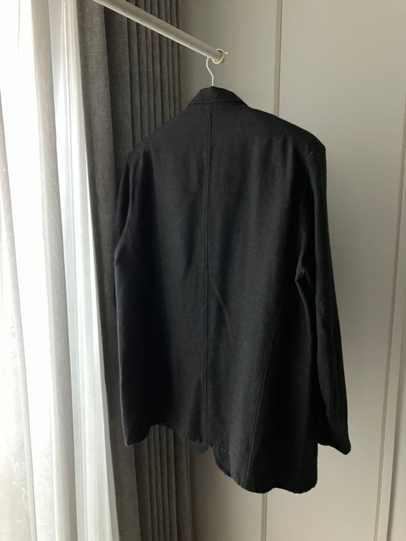 COMOLI ウールシルク セットアップ チャコール