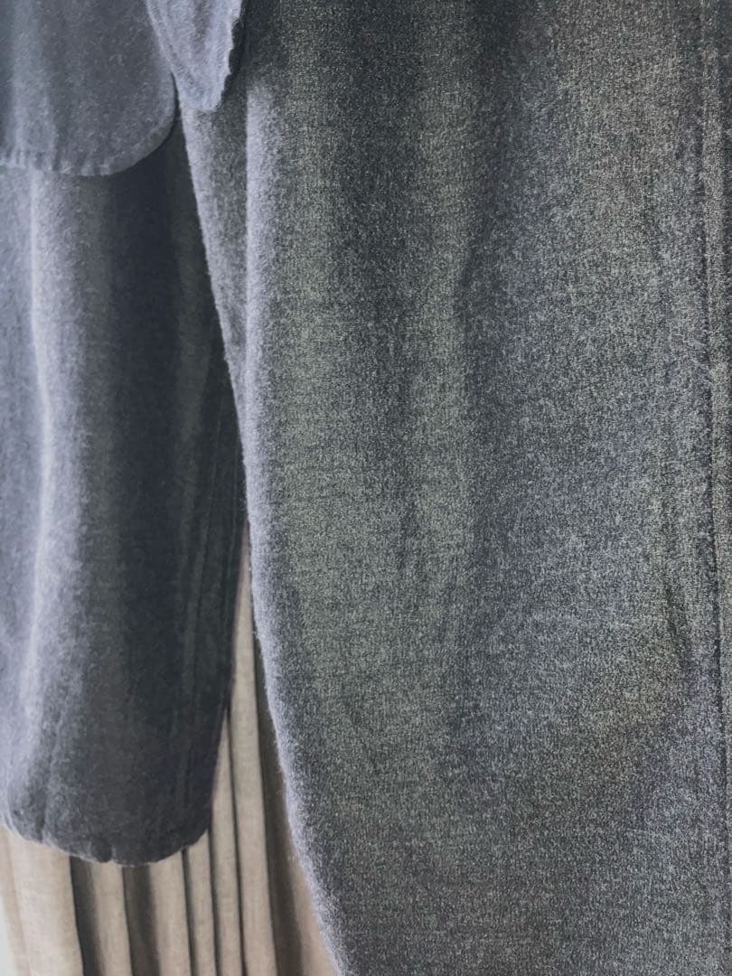 COMOLI ウールシルク セットアップ チャコール