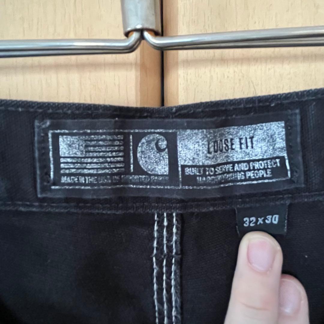 Carhartt カーハート ペインターパンツ ダブルニー ブラック USA製