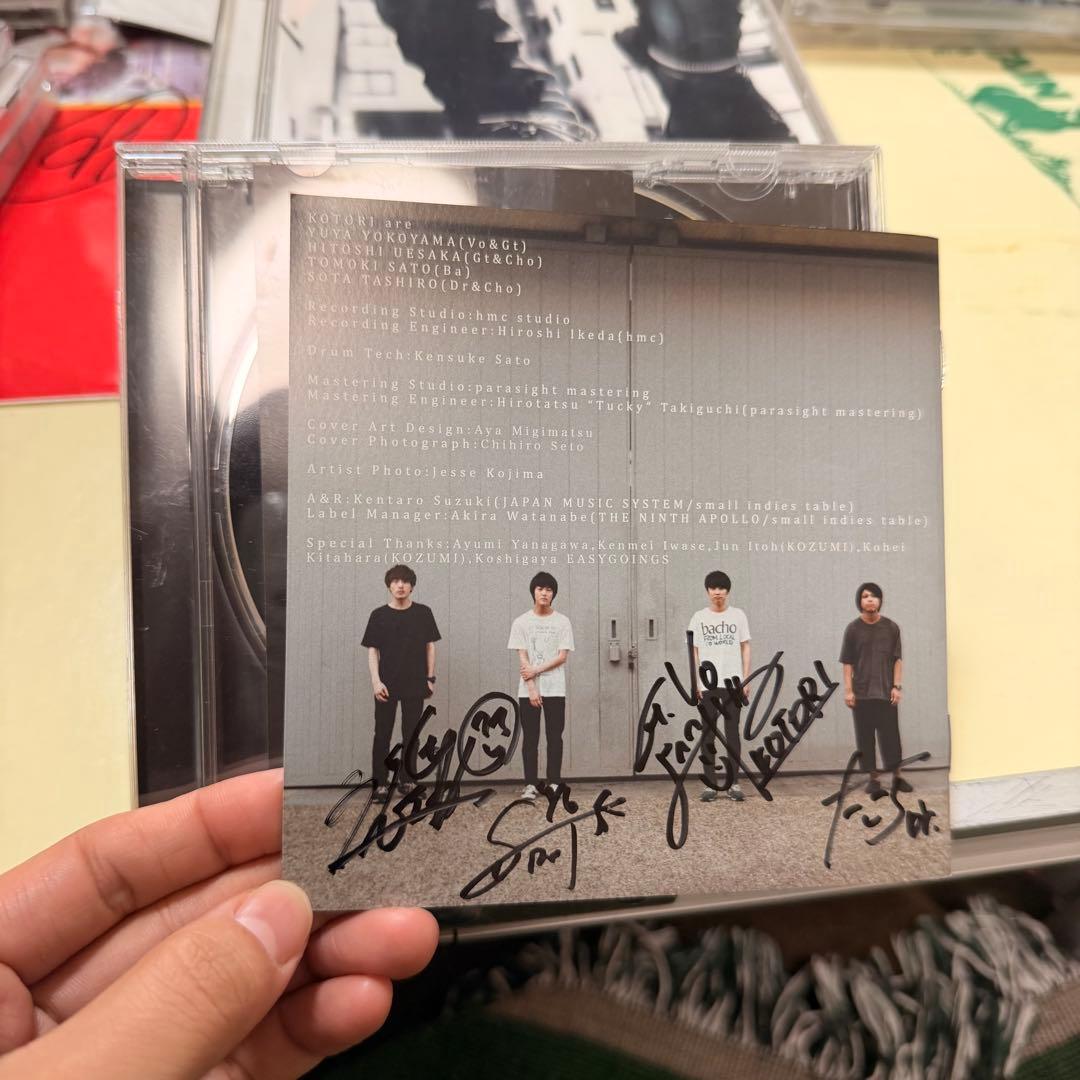 【サイン入り】KOTORI 「tokyo」 CD