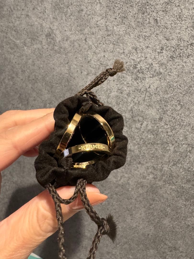 エルメス　スカーフリング90トリオPB新品未使用