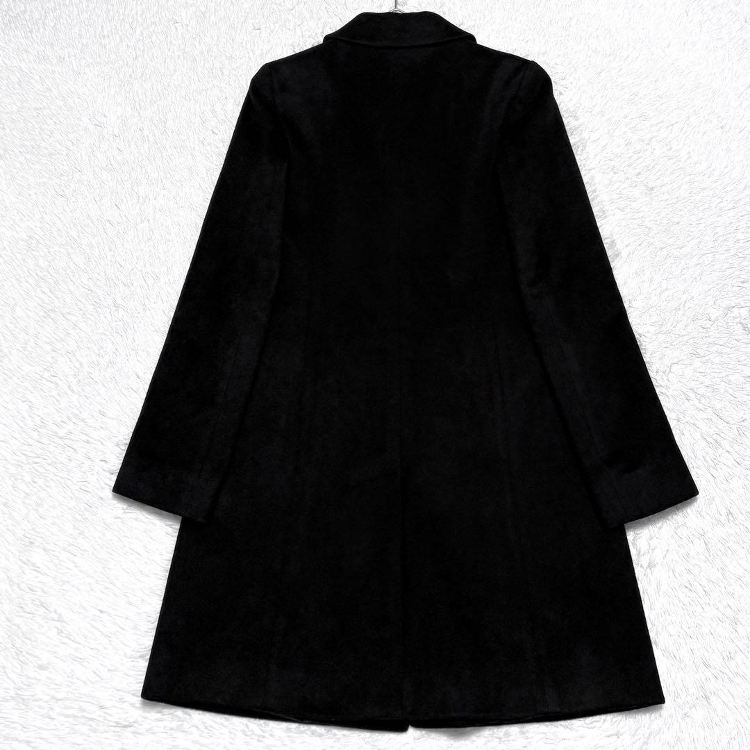 マックスマーラ Max&co カシミヤ ウール 比翼 コート 上品 冠婚葬祭