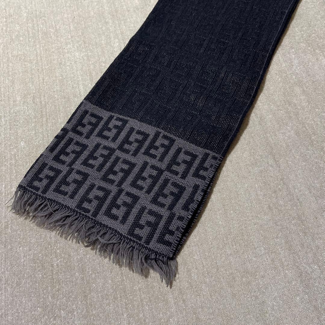 FENDI　フェンディ マフラー ハイクラスクリーニング済　 ストール ズッカ