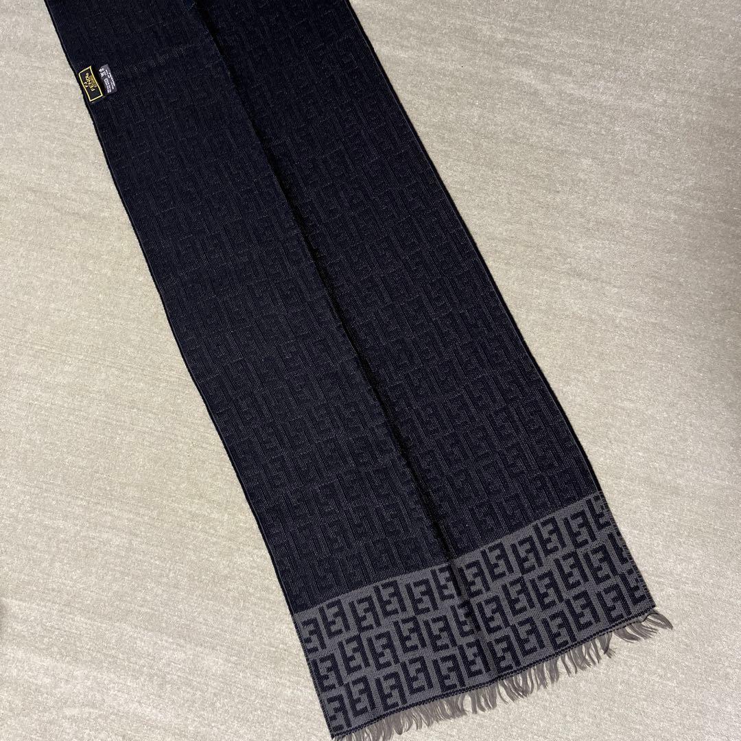 FENDI　フェンディ マフラー ハイクラスクリーニング済　 ストール ズッカ