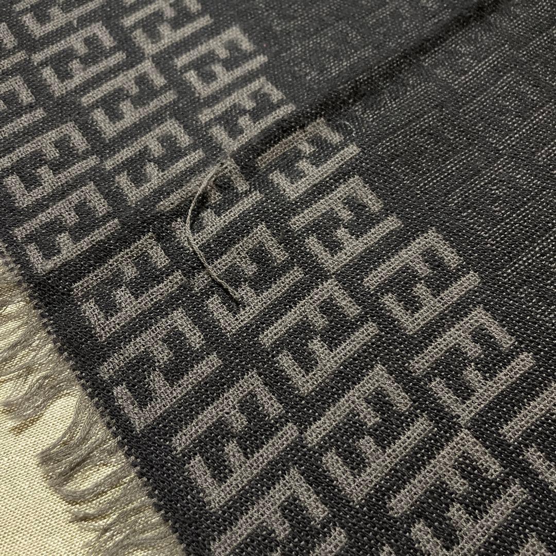 FENDI　フェンディ マフラー ハイクラスクリーニング済　 ストール ズッカ