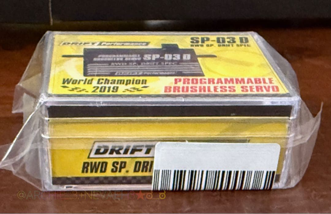 未開封◆ヨコモ◆プログラマブルドリフトブラシレスサーボ SP-03 DR／レッド