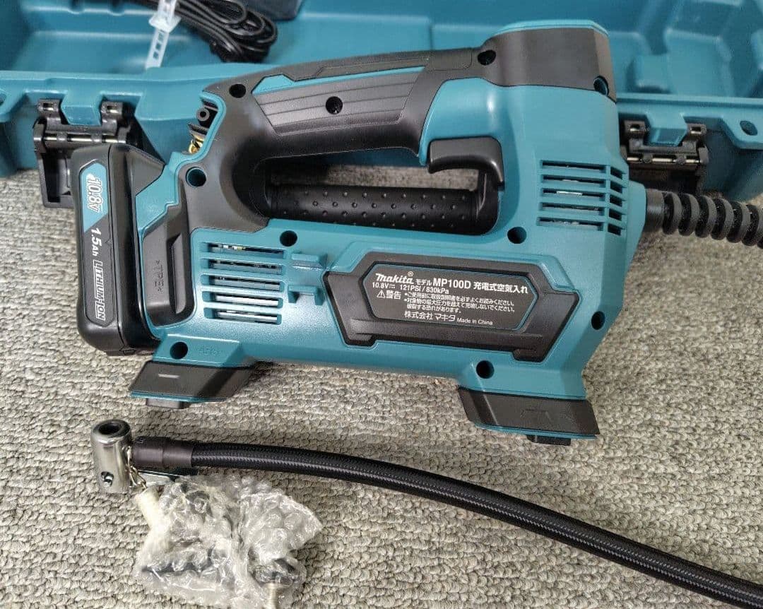 新品　マキタ　充電式空気入れ MP100DSH