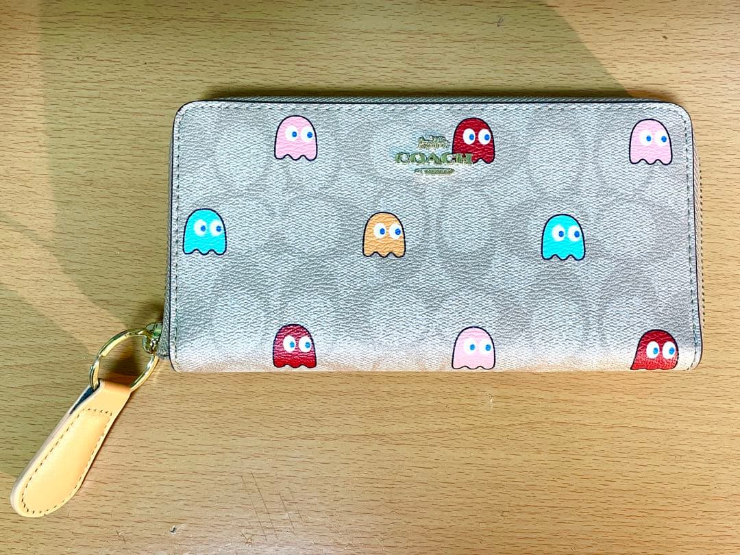 コーチ（coach）長財布:パックマンコラボ【公式】pacman