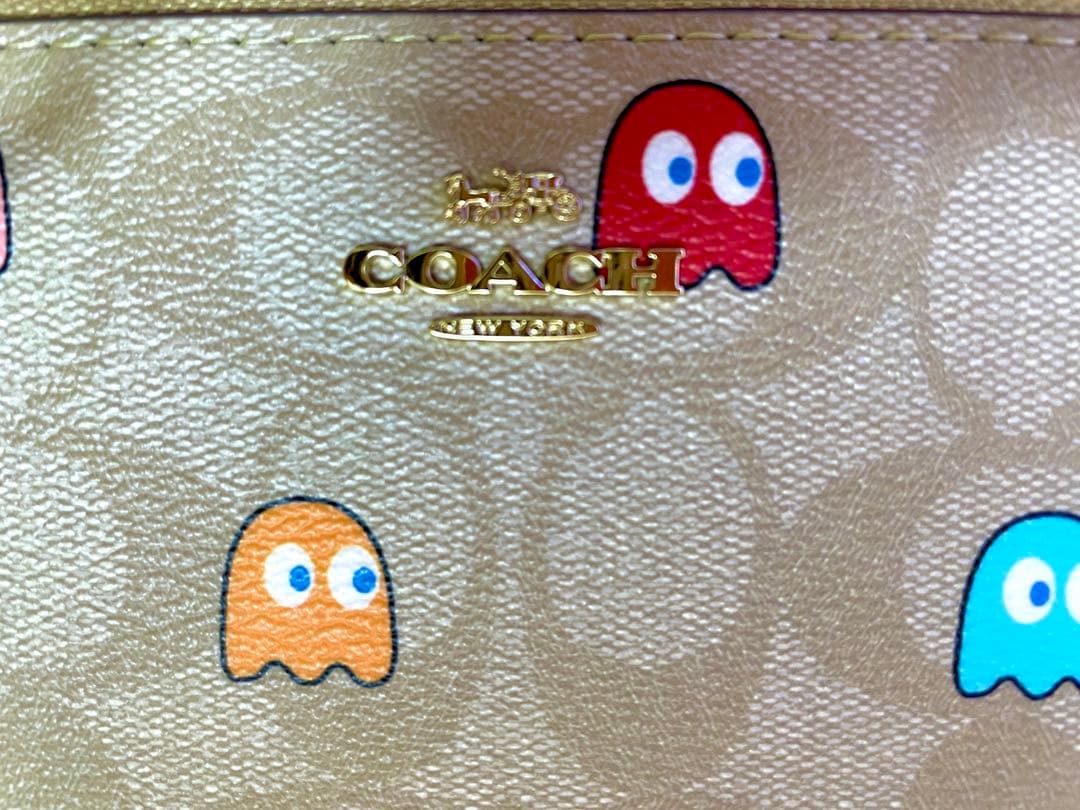 コーチ（coach）長財布:パックマンコラボ【公式】pacman