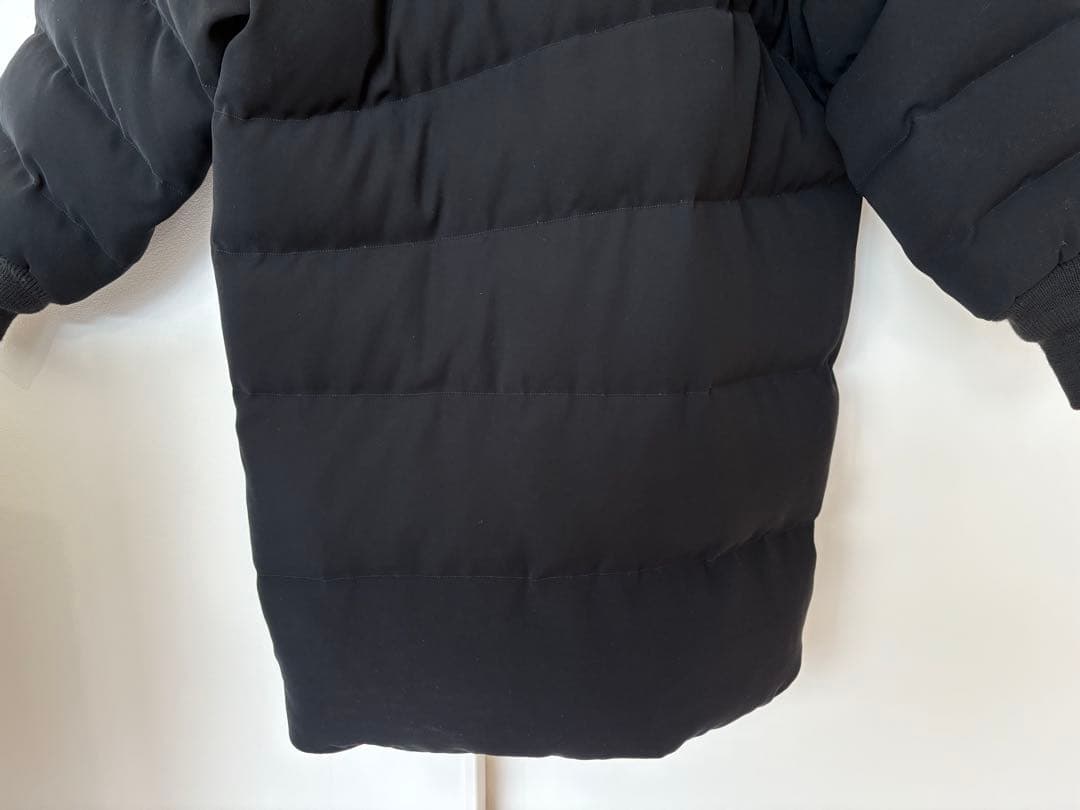 ENFOLD ノーカラーダウンコート黒 38サイズ