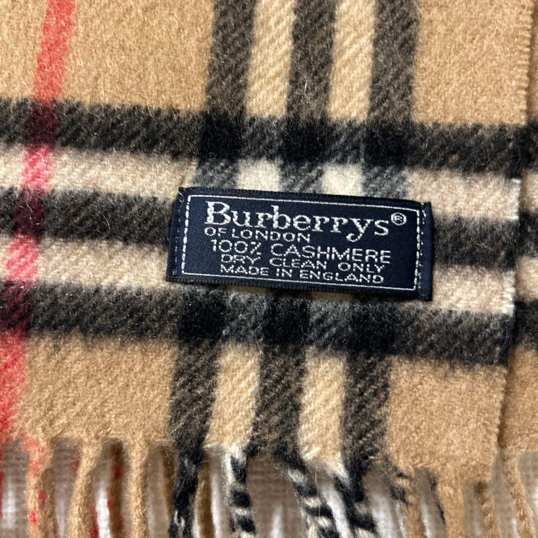 【専用】Burberrys マフラー　ノバチェック　カシミヤ100% 英国製