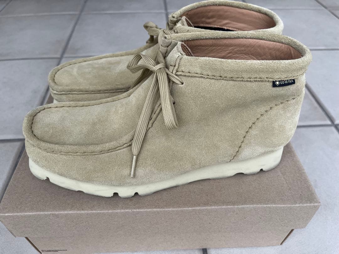 BEAMS別注Clarks Wallabee GORE-TEX 27cm