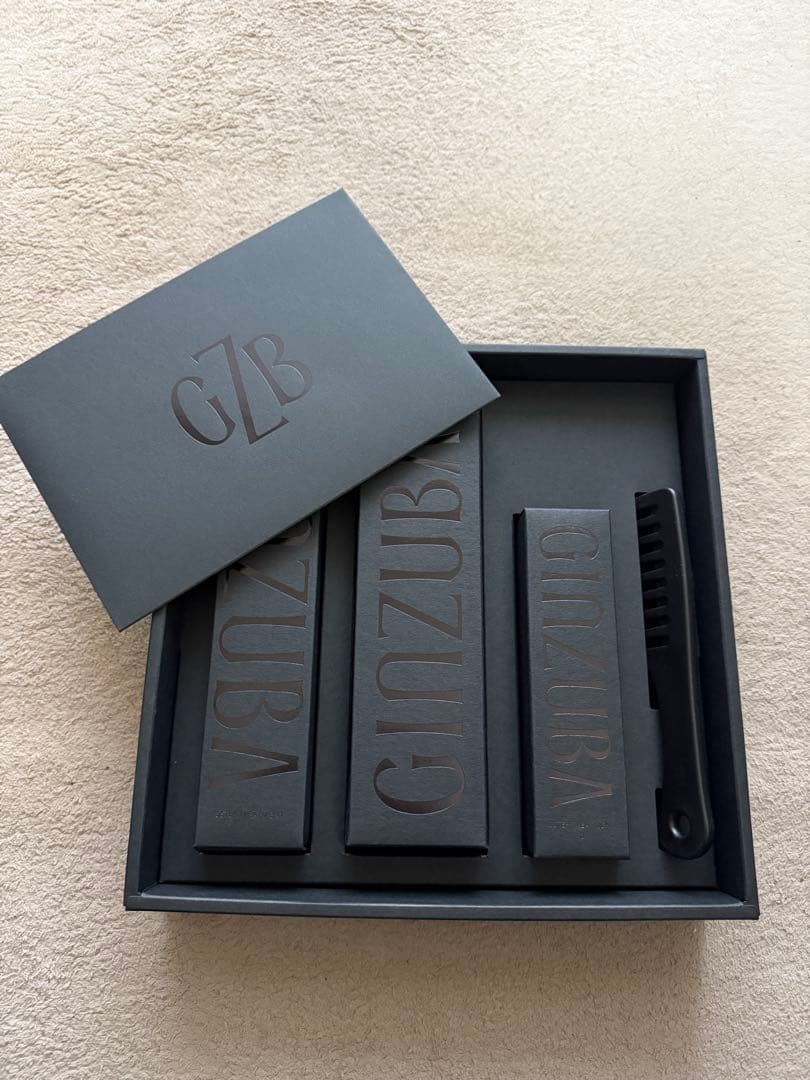 GINZUBA ヘアトリートメントセット　箱付き