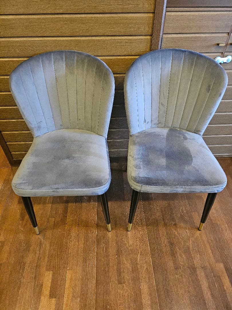 A*y様 NOCE ノーチェダイニングチェア グレー