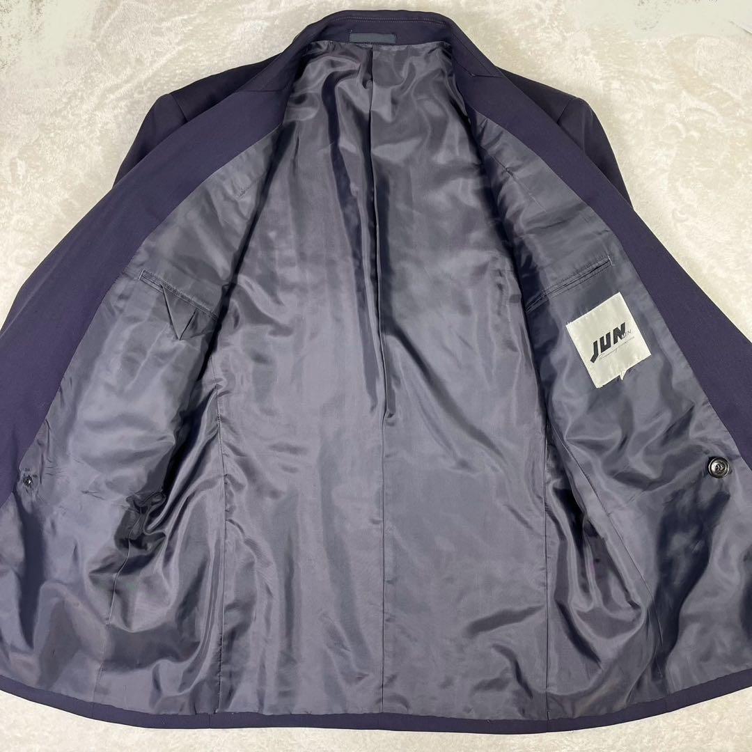 希少カラー ジュンメン ダブルスーツセットアップ 菅田将暉 紫 ヴィンテージ