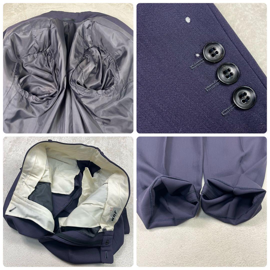 希少カラー ジュンメン ダブルスーツセットアップ 菅田将暉 紫 ヴィンテージ