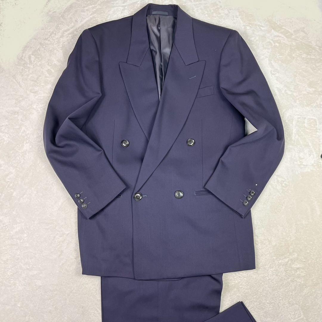 希少カラー ジュンメン ダブルスーツセットアップ 菅田将暉 紫 ヴィンテージ