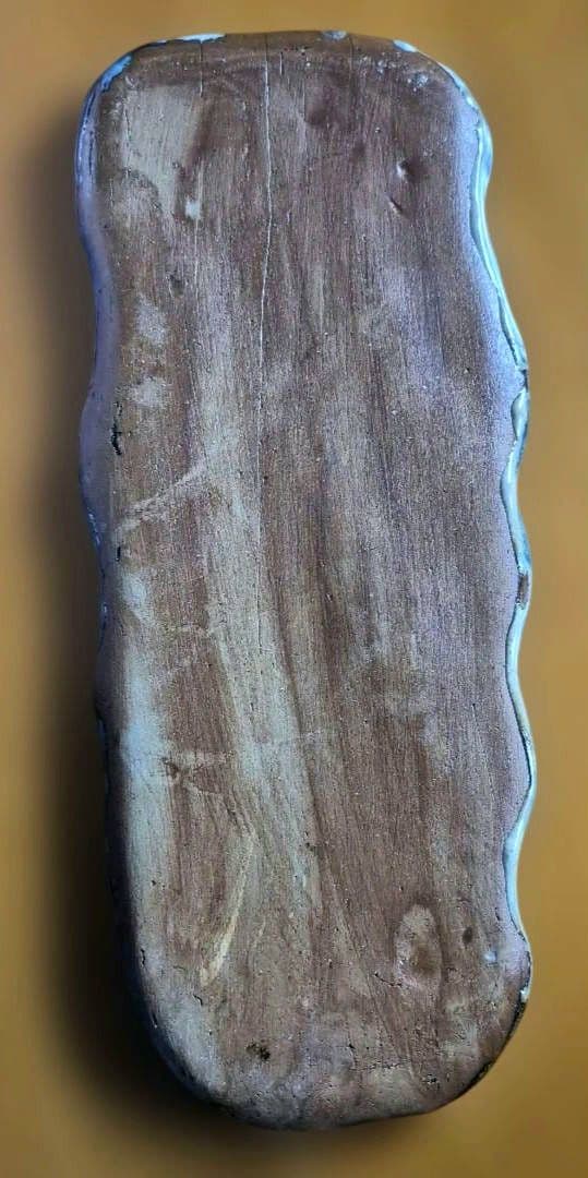 皿　大皿　長皿　焼物　陶芸　波形エッジが特徴　　【２枚セット】