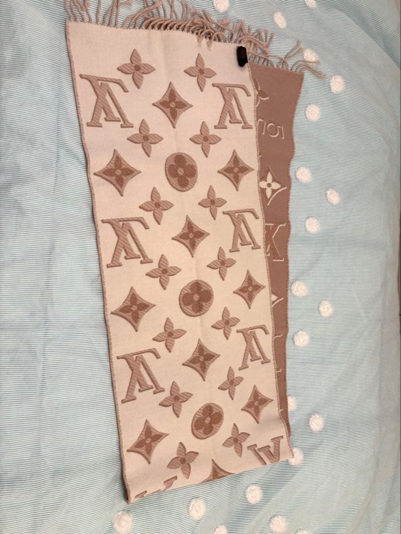 ルイヴィトン　ピンク　マフラー　レディース