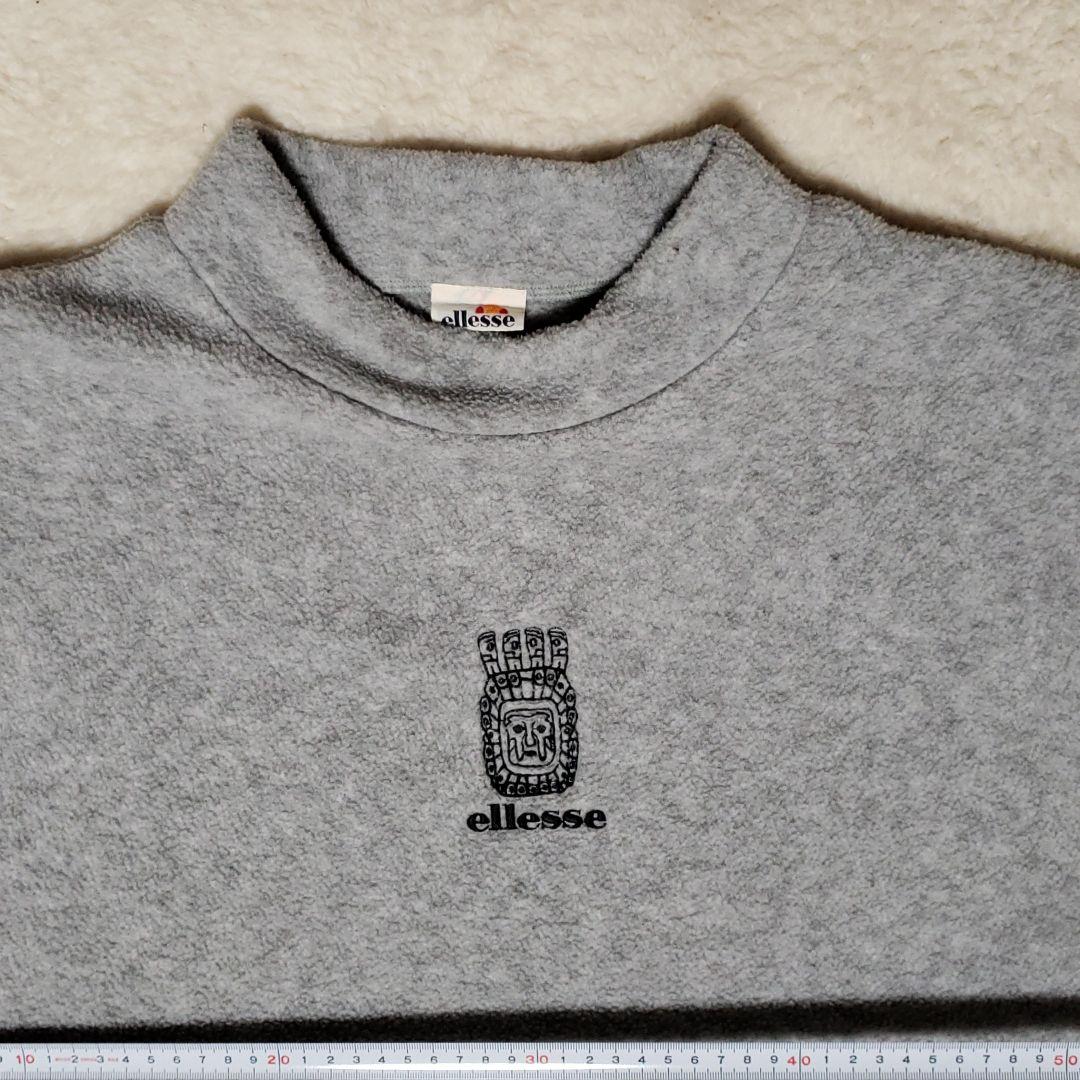 ellesse　エレッセ　90′s フリース　刺繍 ヴィンテージ 古着