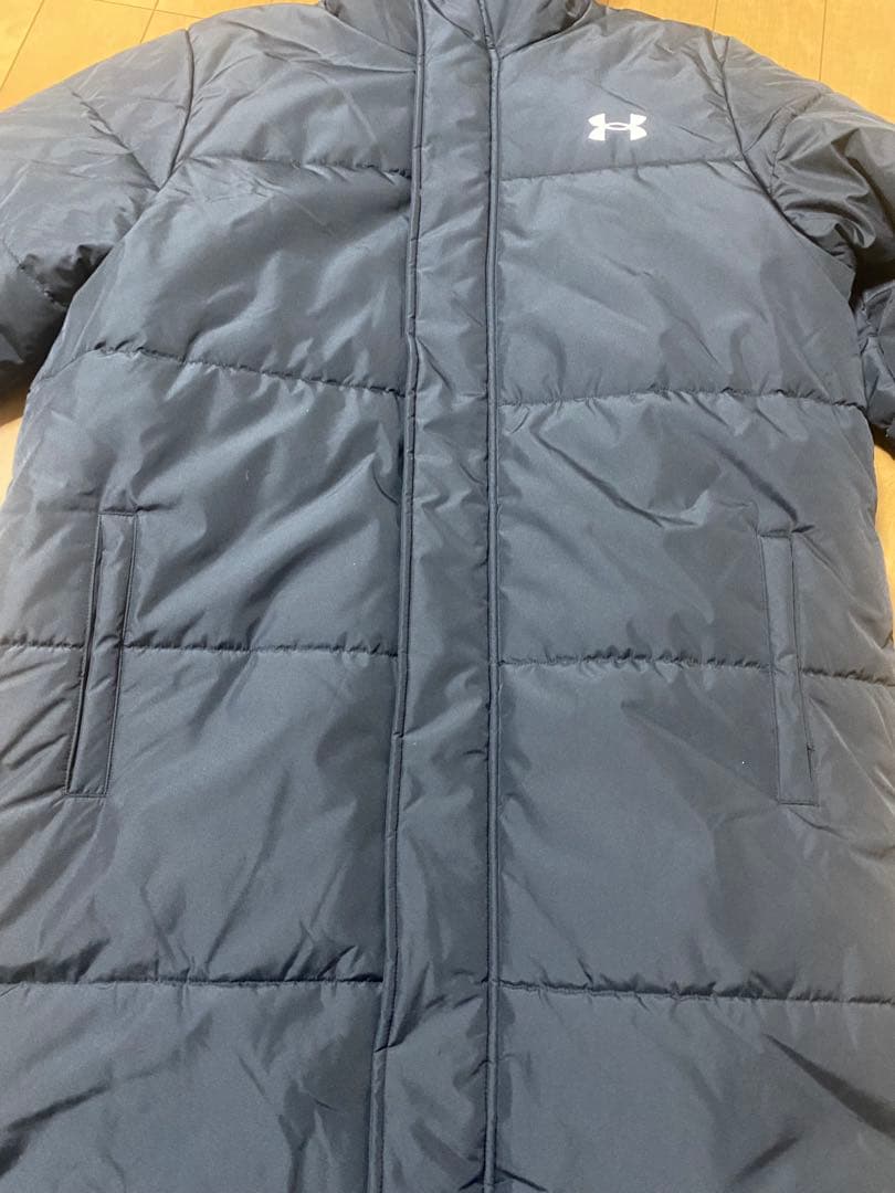 UNDERARMOUR ロングベンチコート　XL 美品
