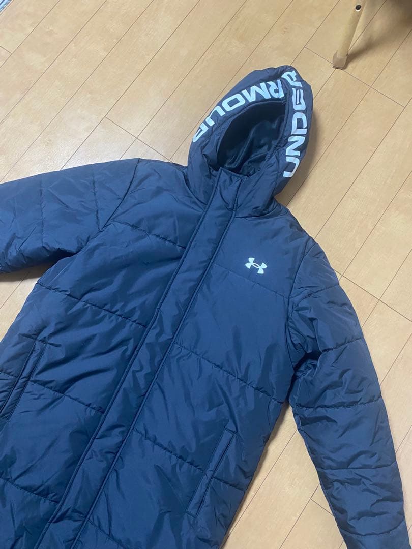 UNDERARMOUR ロングベンチコート　XL 美品