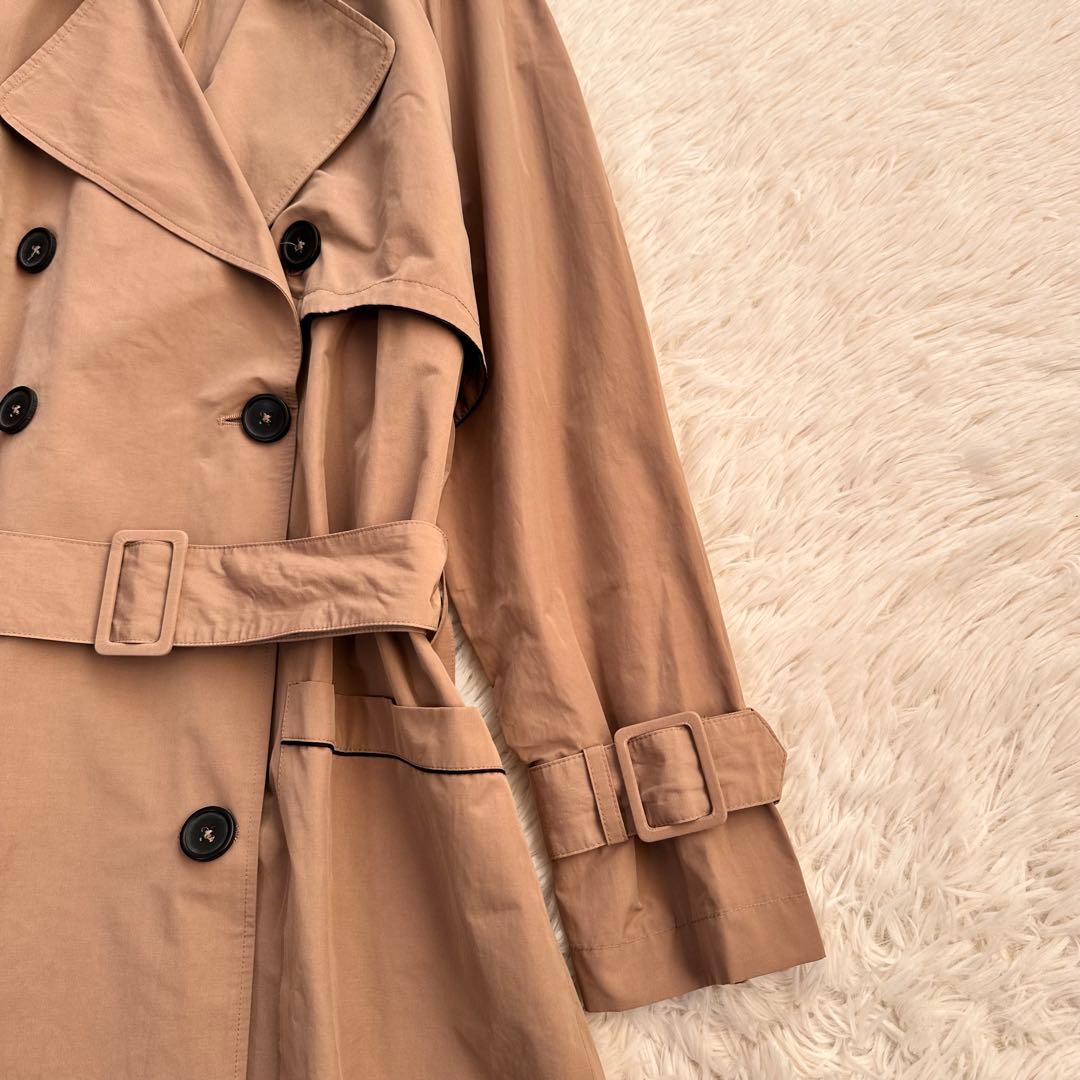 新品 イエナ MIRKO Aライン ロングトレンチコート イタリア製 キャメル
