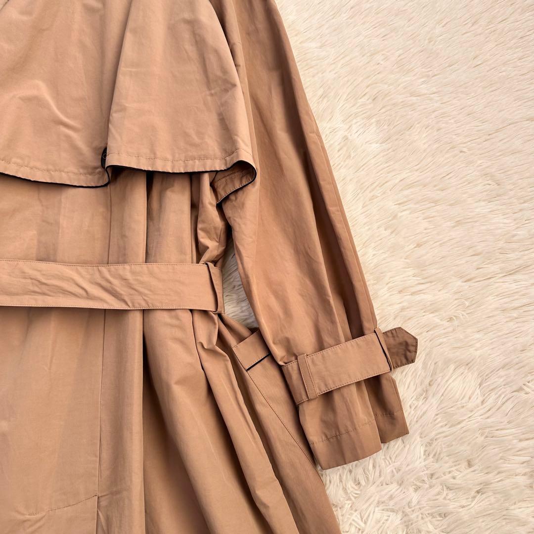 新品 イエナ MIRKO Aライン ロングトレンチコート イタリア製 キャメル