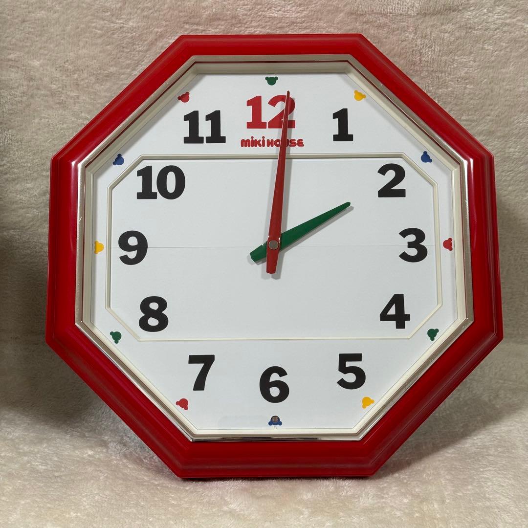 【希少品】SEIKO からくり時計 パペットシリーズ ミキハウス MQ920R