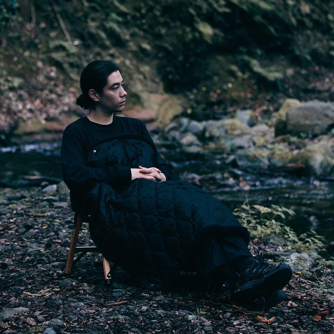 【新品】LUGH ルー 魔法瓶ブランケット 6層/グラフェン Sサイズ ブラック