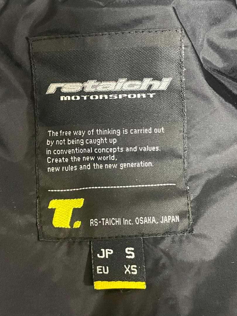 RS TAICHI × SP TADAOライディングジャケット