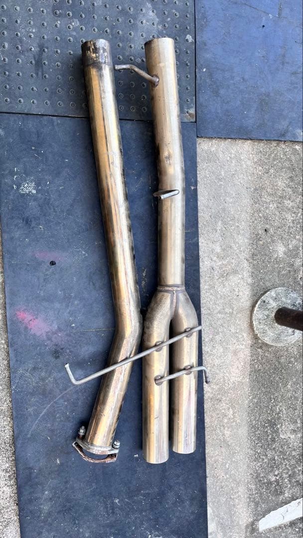 シルビア　s15 デュアルマフラー　エージェントマフラー