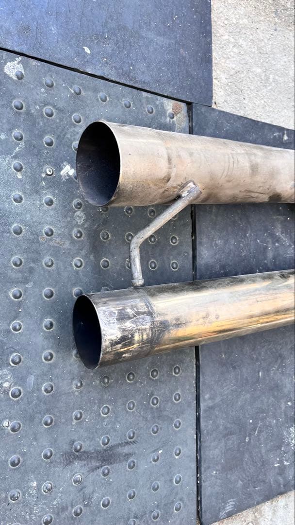 シルビア　s15 デュアルマフラー　エージェントマフラー