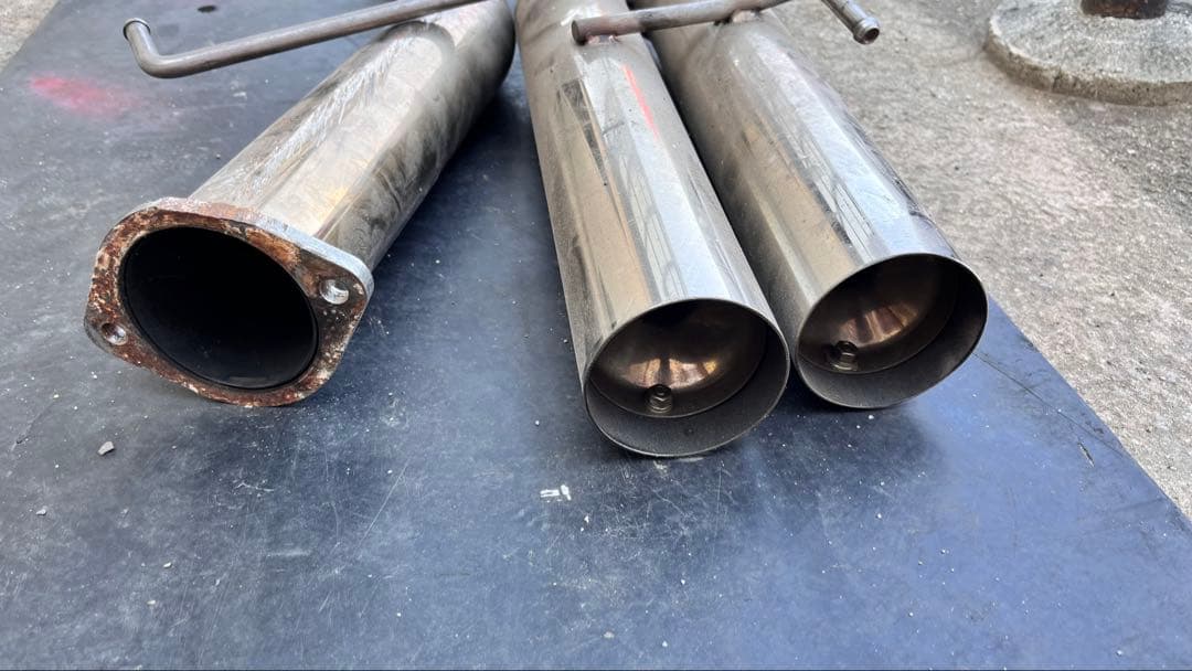 シルビア　s15 デュアルマフラー　エージェントマフラー