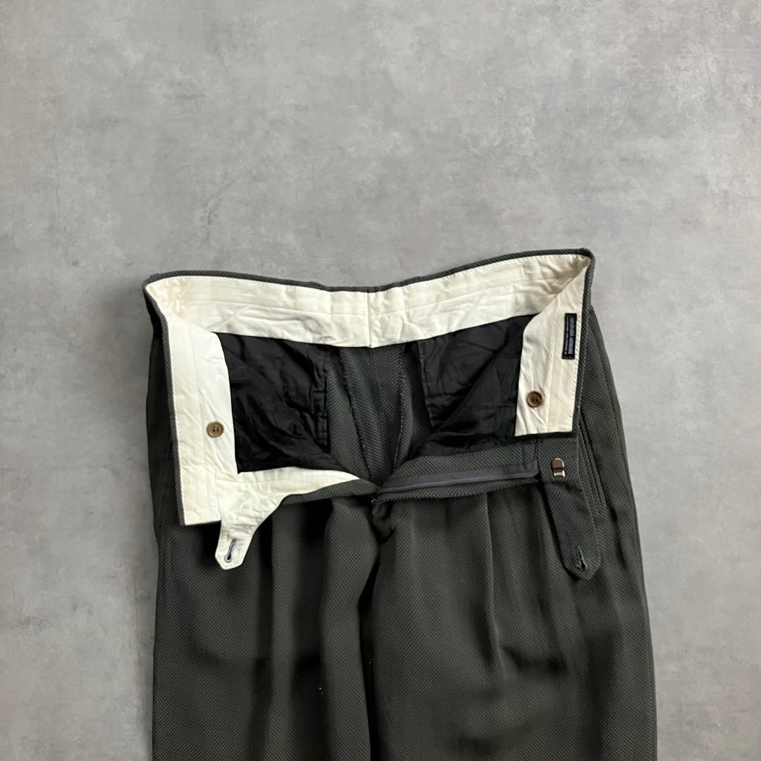 パンツ 80s giorgio armani wide slacks pants y2k