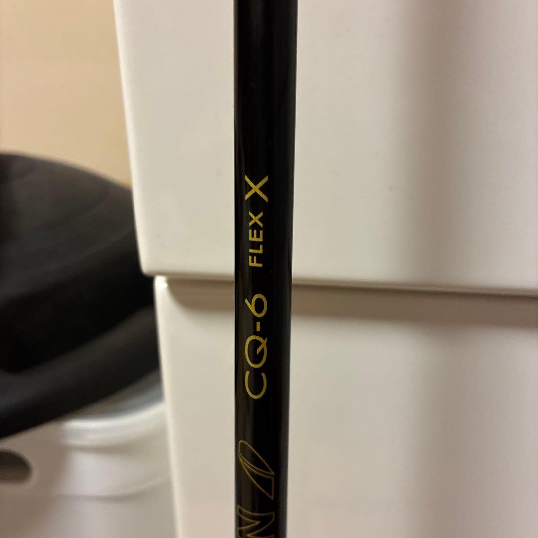CQ-6 ゴルフシャフト フレックスX ピンスリープ付き