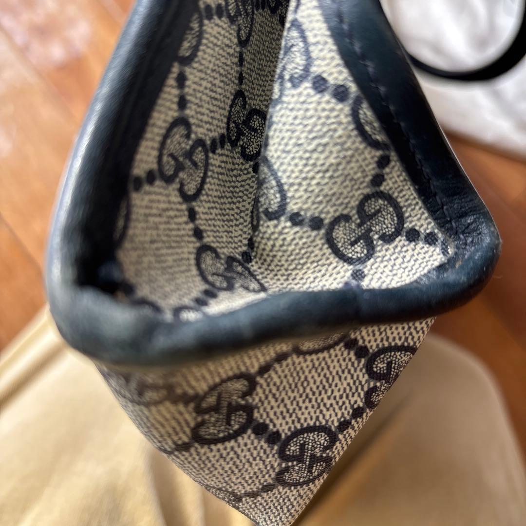 GUCCI トートバッグ GGロゴ ストライプ