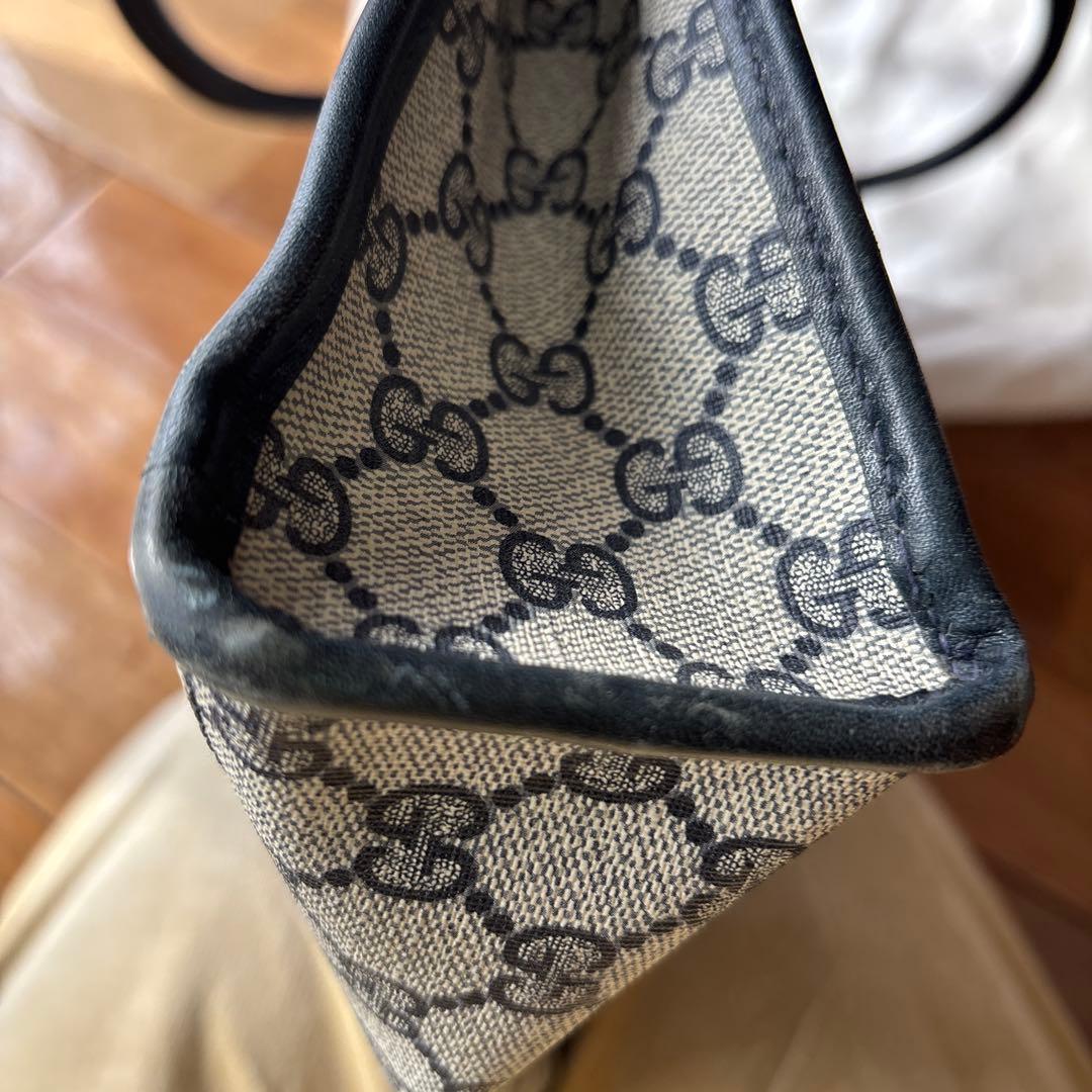 GUCCI トートバッグ GGロゴ ストライプ