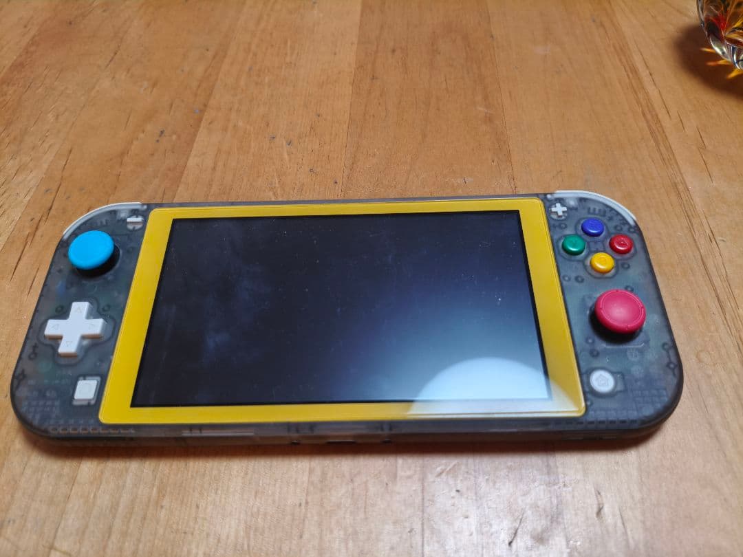 Nintendo Switch Lite クリアブラック換装済み