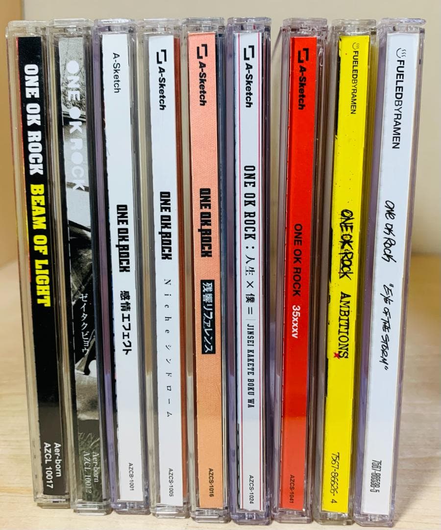 ONE OK ROCK CD アルバム 9枚セット 日本盤&海外盤